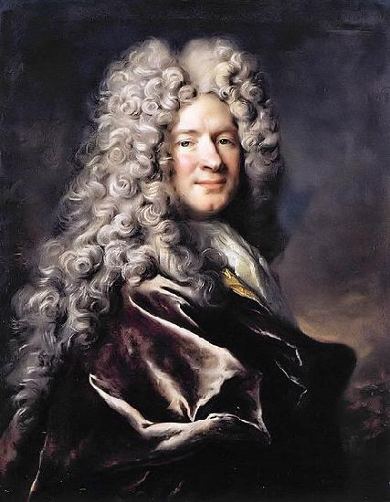 Nicolas de Largilliere Portrait of a Gentleman oil painting image